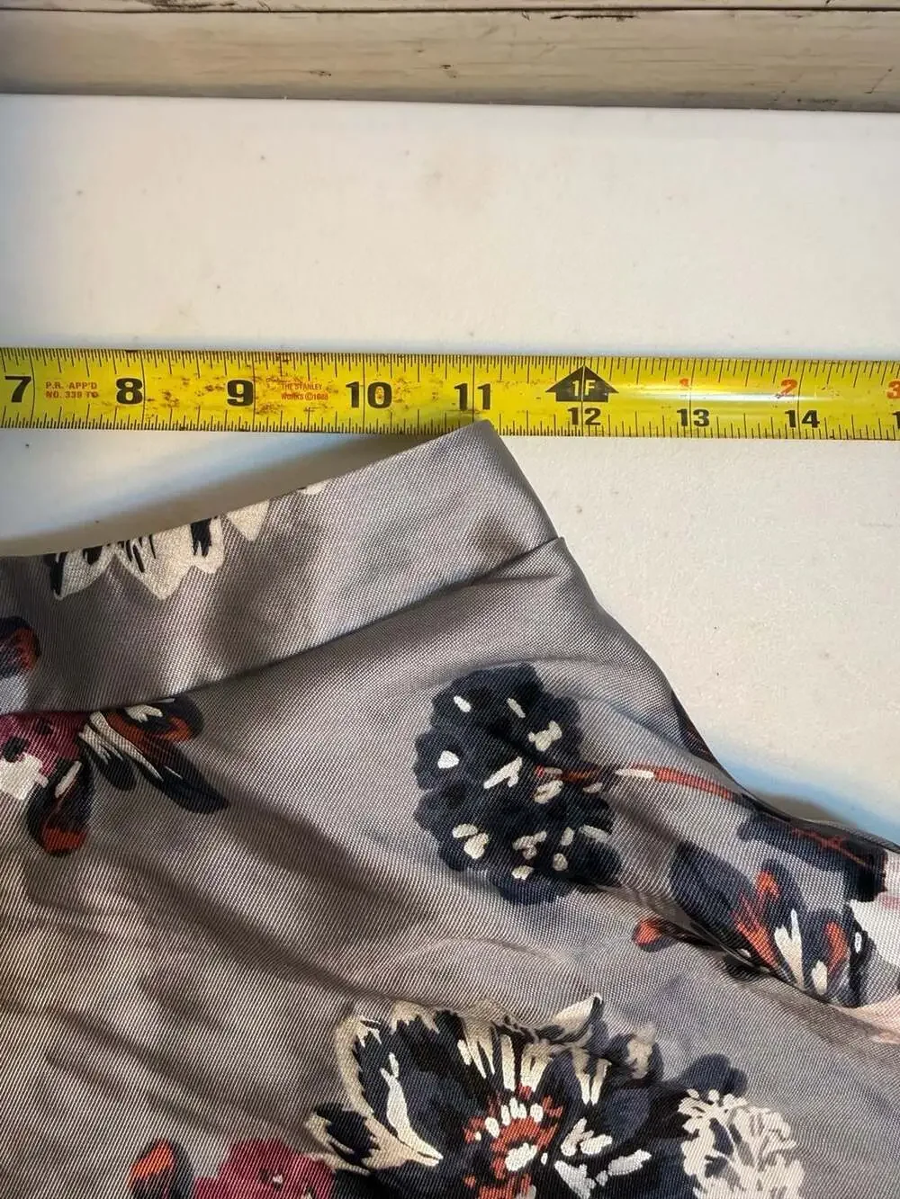 Speechless Kids Girls Floral Skirt Silver Pink Navy Size 10‎ Formal Party